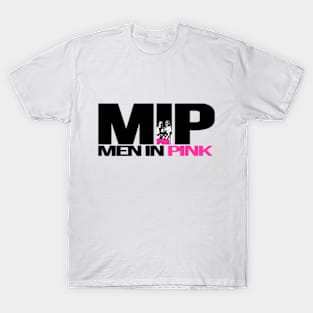 Bret Hart Men in Pink T-Shirt